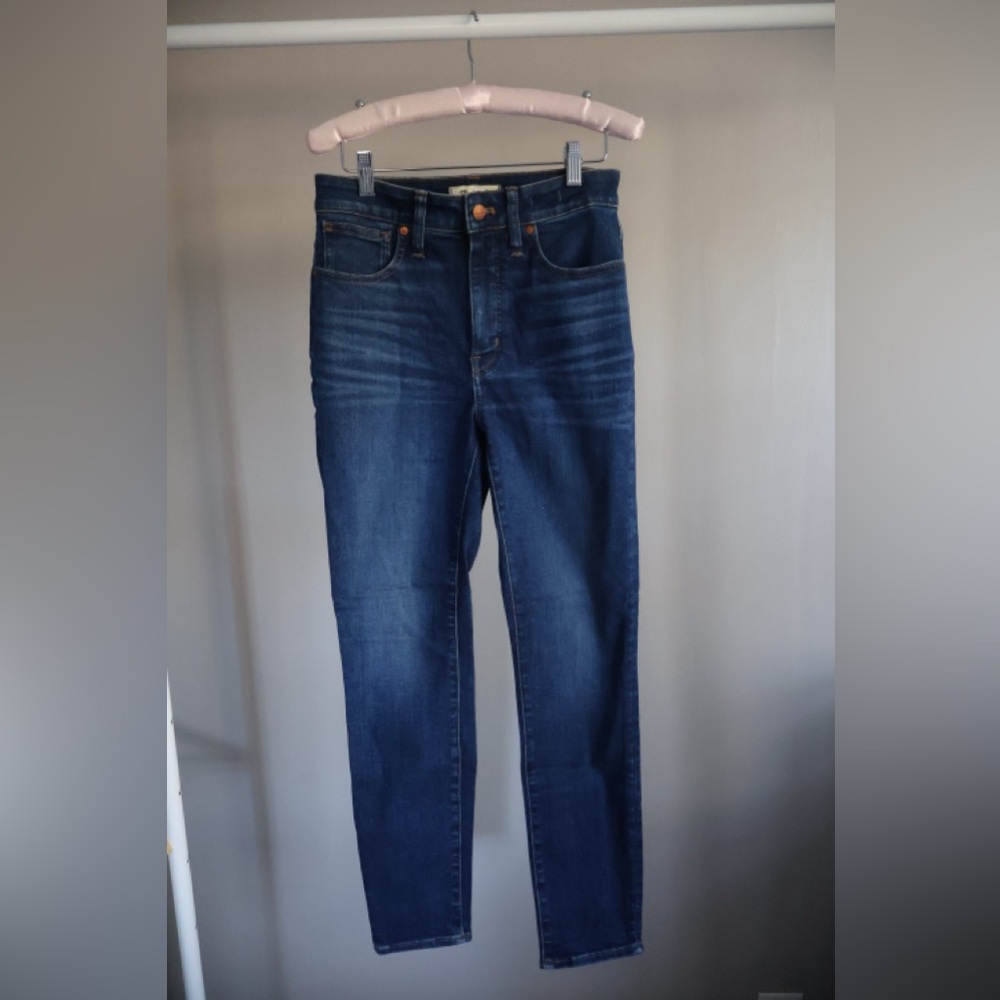 Madewell Curvy Dark Wash Skinny Jeans Women’s Size 28